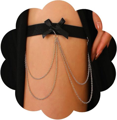 Elegant Gold Thigh Chain Jewelry for Women, Delicate Body Chain, Adjustable Leg Bracelet,Everyday Elegance in Saudi Arabia