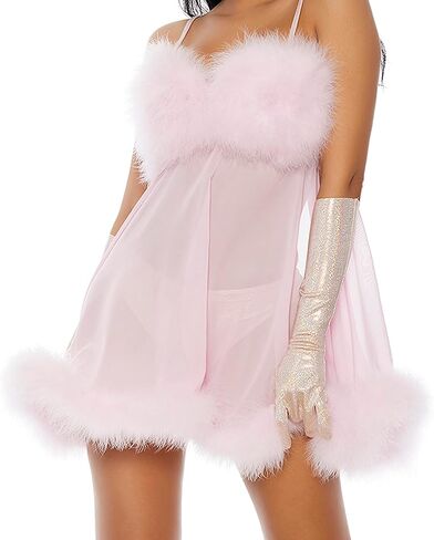 Forplay Women's Femme for Real Sexy Movie Character Costume Adult Costume, Baby Pink in Kuwait