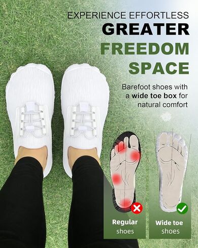 Barefoot Water Shoes for Men Women 2026 Quick Dry Athletic Shoes Non-Slip Wide Toe Aqua Footwear Beach Swim Hiking Kayaking Yoga Outdoor Sport in Kuwait