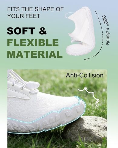 Barefoot Water Shoes for Men Women 2026 Quick Dry Athletic Shoes Non-Slip Wide Toe Aqua Footwear Beach Swim Hiking Kayaking Yoga Outdoor Sport in Kuwait