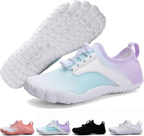 Barefoot Water Shoes for Men Women 2026 Quick Dry Athletic Shoes Non-Slip Wide Toe Aqua Footwear Beach Swim Hiking Kayaking Yoga Outdoor Sport in Kuwait