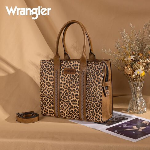 Wrangler Large Work Tote Bag for Women and Large Wristlet Wallet in Kuwait