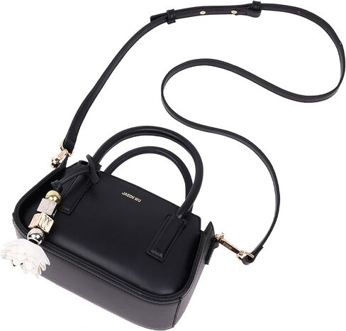 Jason Wu Structured Mini Bag, Dual Handle Satchel with Detachable Crossbody Strap and Logo Charm in Kuwait