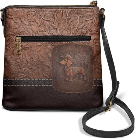Womens Large Crossbody Bag PU Leather Shoulder Handbag with Zipper Removable Straps Bucket Bags Crossbody in Kuwait