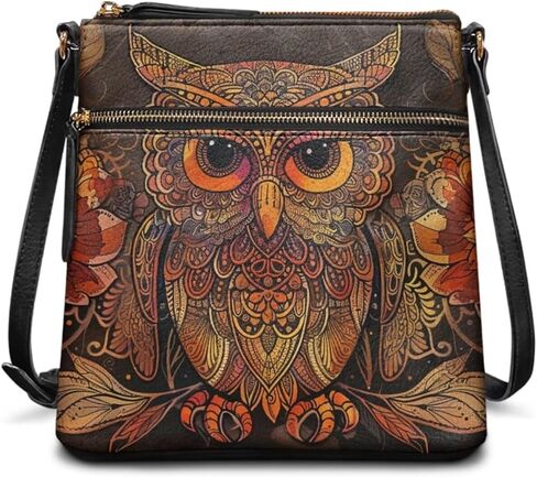 Womens Large Crossbody Bag PU Leather Shoulder Handbag with Zipper Removable Straps Bucket Bags Crossbody in Kuwait
