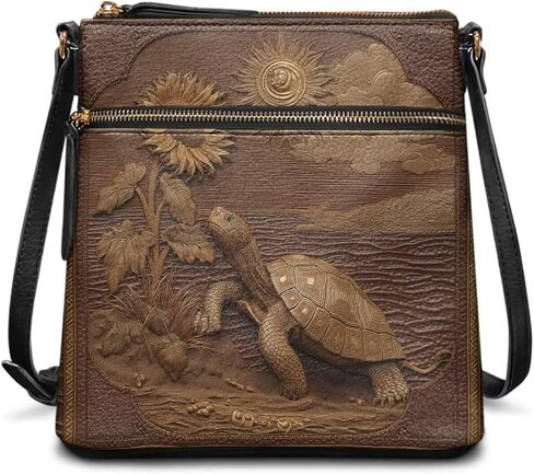 Womens Large Crossbody Bag PU Leather Shoulder Handbag with Zipper Removable Straps Bucket Bags Crossbody in Kuwait