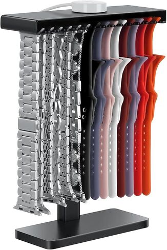 3 in 1 Watch Band Holder Organizer for Apple Watch,Smart Strap Silicon Rack,Groove Display for Apple Watch, Iwatch Band in Saudi Arabia