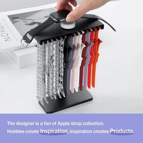 3 in 1 Watch Band Holder Organizer for Apple Watch,Smart Strap Silicon Rack,Groove Display for Apple Watch, Iwatch Band in Saudi Arabia