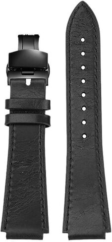 Retro Cowhide Convex interface Watch band 18mm Fit for Casio AE-1200 AE-1300 A158 A159 A168 A169 F91w in Saudi Arabia