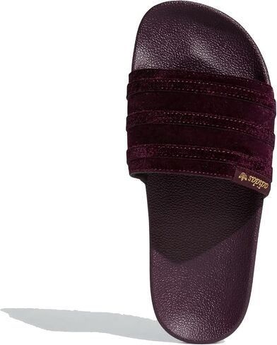 adidas Originals Adillette Slides Womens Shoes Size 6, Color: Dark Purple in Saudi Arabia