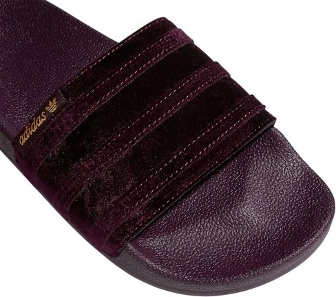 adidas Originals Adillette Slides Womens Shoes Size 6, Color: Dark Purple in Saudi Arabia