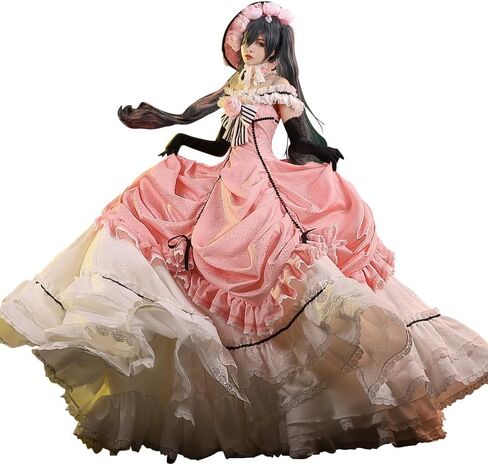 KIRA KIRA Ciel Phantomhive Cosplay Costume Doki-SSR Lady Ciel Pink Lolita Dress Halloween Costume in Kuwait