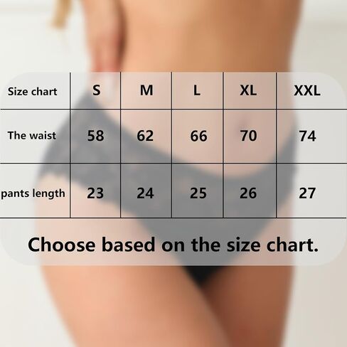 3 Pack Womens Cotton Underwear Mid Rise Briefs with Floral Contrast Lace Soft Elegant Panty Set in Kuwait