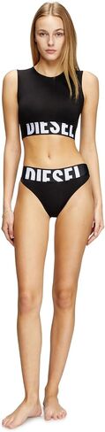 Diesel Women’s Lola-D-Pop 3-Pack Briefs – Stretch Cotton Panties, Logo Waistband, Comfortable Everyday Underwear in Kuwait