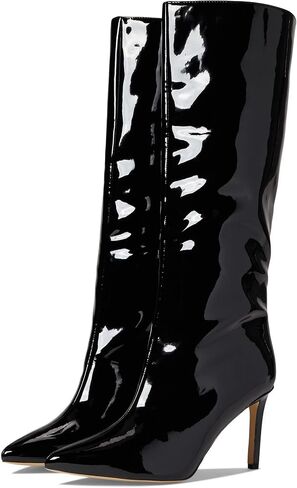 Guess Women's Dayton Knee High Boot, Cream Snakeskin 151, 8.5 in Kuwait