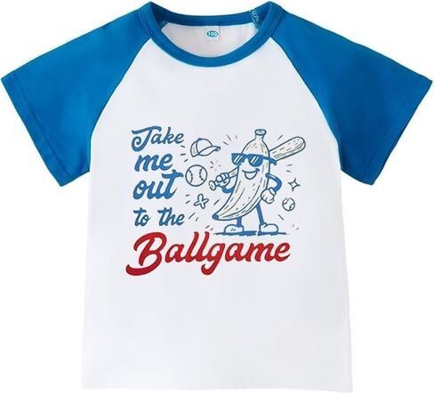 Baseball Shirts for Girls Boy Ballgame Graphic Tshirt Game Day Fan Letter Prints Casual Short Sleeve Tee Tops in Kuwait