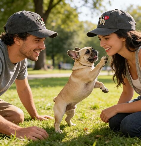 Goyklrb Dog Lover Gifts Hat for Men Women, Funny Adjustable Cotton Embroidered Puppy Pet Baseball Cap in Saudi Arabia