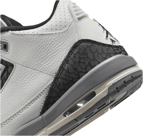 Nike Big Kid's Air Jordan 3 Retro Summit White/Fire Red 'Cement Grey' (DM0967 106) Gradeschool GS - Size 6Y in Kuwait