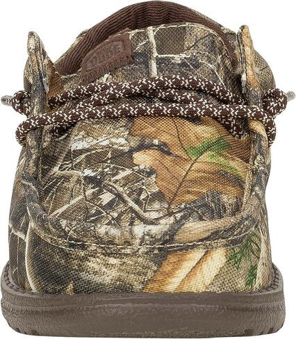 حذاء HEYDUDE للأولاد الشباب Wally Realtree سهل الارتداء | خفيف الوزن سهل الارتداء مع أربطة مرنة in Kuwait