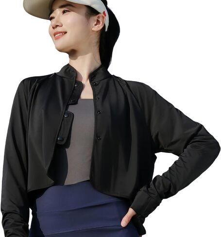 Sun Shawl for Women, UPF Protection Neck Cooling Shawl, Ice Silk Breathable Arm Sleeve for Beach Drive in Saudi Arabia
