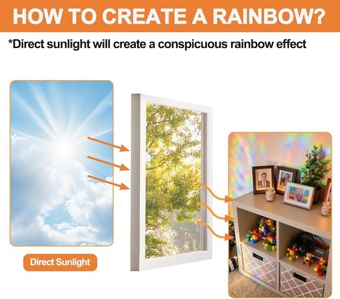 210 PCS Window Clings for Bird Strikes, Suncatcher Stickers Rainbow Window Clings Prevent Birds from Hitting Glass Windows, Anti-Collision Decals (210 Pack Round) in Kuwait