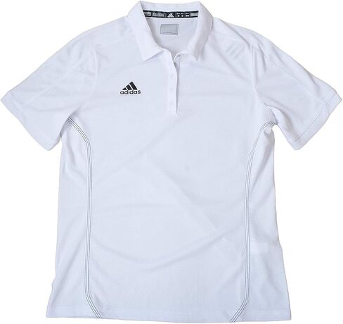 فريق بولو للسيدات من adidas Team POLOWHT، مقاس XXL أبيض in Kuwait