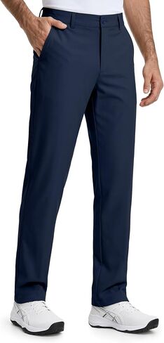 SEVEGO Tall Mens Golf Pants 34/36/38 Inseam Lightweight Slacks Dress Relaxed Fit Athletic Casual Trousers with Pockets in Saudi Arabia