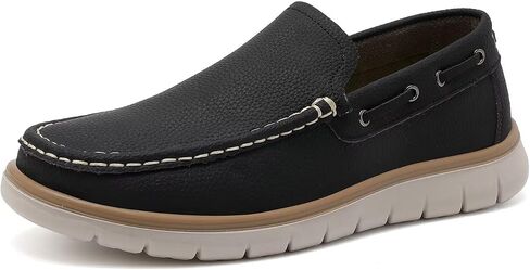 Cheval Men's Slip-on Boat Shoes Casual Loafers, Comfortable Lightweight Walking Shoe for Office Driving in Saudi Arabia