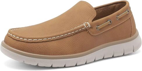 Cheval Men's Slip-on Boat Shoes Casual Loafers, Comfortable Lightweight Walking Shoe for Office Driving in Saudi Arabia