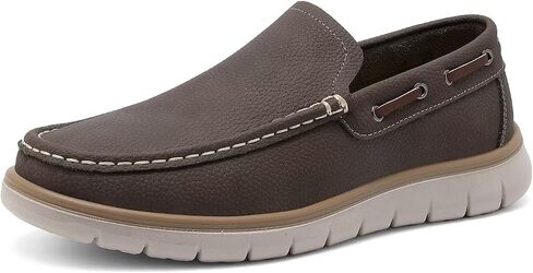 Cheval Men's Slip-on Boat Shoes Casual Loafers, Comfortable Lightweight Walking Shoe for Office Driving in Saudi Arabia