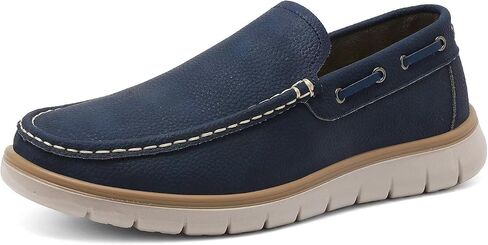 Cheval Men's Slip-on Boat Shoes Casual Loafers, Comfortable Lightweight Walking Shoe for Office Driving in Saudi Arabia