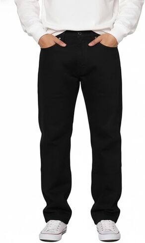 Mersenne Men's Regular Fit Straight Leg Jeans Size 30 to 50 in Saudi Arabia