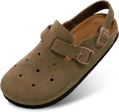 Classic Clog Cork Sandals Women with Arch Support Breathable Summer Comfort Durability in Kuwait