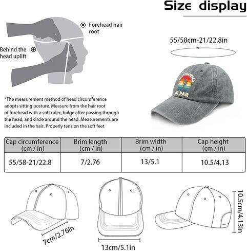 Best Grandma By Pars Hat Camping Cap for Grandpa Light Grey in Kuwait