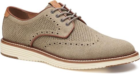 Johnston & Murphy Men's Hodges Knit Wingtip Shoe in Saudi Arabia