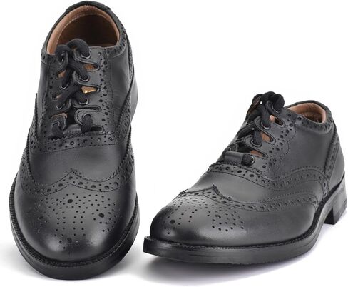 Standard Piper Ghillie Brogues UK 7.5 Black in Saudi Arabia
