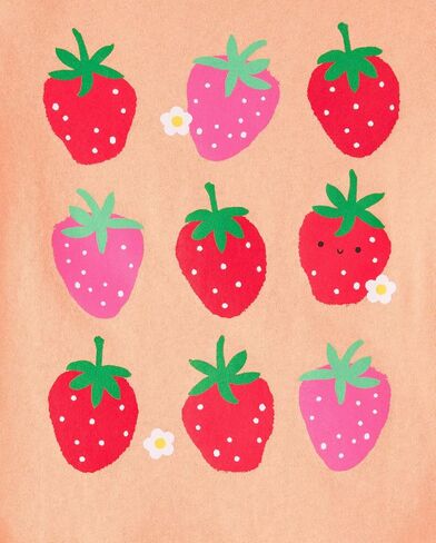 The Children's Place,Baby Girls,and Toddler Unicorns,Butterflies,Trends Short Sleeve Graphic T-Shirts,4 Pack,Lemonade/Readers/Words/Strawberries,2 Years in Kuwait