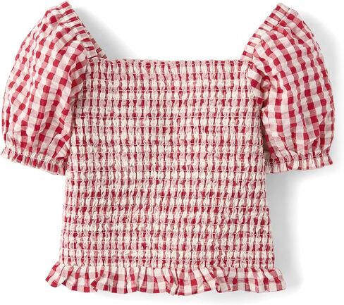 Gymboree Baby Girls' and Toddler Short Sleeve Smocked Top in Kuwait