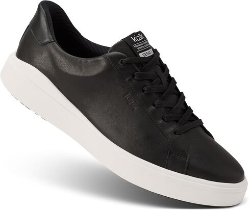 Kizik Vegas 2 Slip On Shoes for Men: All-Day Comfort for Walking or Casual Wear, Slip in with Hands Free Convenience, Stand Out in Full Grain Leather in Kuwait