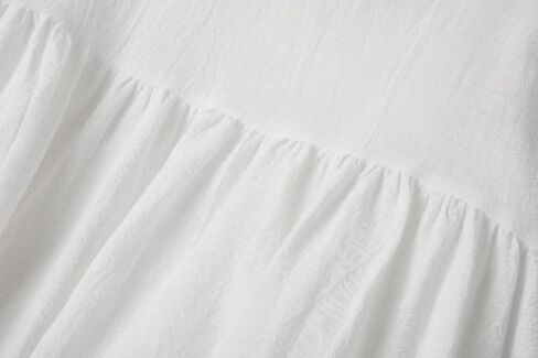 Girls Summer Dresses Sleeveless Boho Lace Backless Sundress Casual Swing Beach Dress in Saudi Arabia