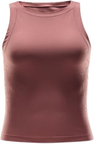Nike Zenvy Rib Women's Dri-FIT Tank Top, Canyon Pink/White in Kuwait