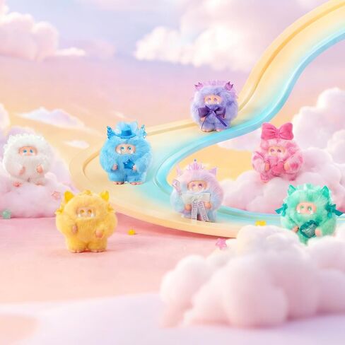 Giggle Monster Crystal Wish Series صندوق أعمى من القطيفة بتصميم عشوائي شخصيات مجسمة ألعاب قابلة للجمع ديكورات المنزل هدايا عيد الميلاد (مفرد) in Kuwait