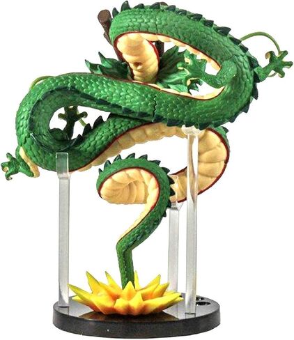 Resin Shenron Figure Shenlong Statue Set 3.5cm Crystal Balls + Shelf with Gift Box for Business Halloween Christmas Holiday in Saudi Arabia