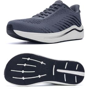 MAFEKE Mens Wide Toe Box Walking Shoes Orthotic Running Sneakers Arch Support Tennis Athletic Shoes for Plantar Fasciitis Bunions US 8-13 in Kuwait