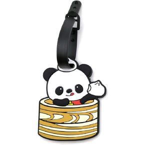 Cute Animal Silicone Luggage Tag Travel Accessories for Suitcases Baggage Identifier with Adjustable Strap (Frog) in Saudi Arabia