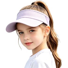 Kids Girls Boys Packable Hat Sun Visor Hats Sports Summer Golf Visor Hat for 3-8T in Saudi Arabia