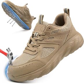 FUDYNMALC Steel Toe Shoes for Men: Slip Resistant Composite Safety Sneakers 2026 Comfortable Tennis Work Shoes for Construction Industrial in Saudi Arabia