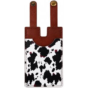 Western Boot Wallet for Women – Premium PU Leather Cowboy Boot Wallet with Snap Strap, Slim Wallet for Inside Boots, Cowgirl Boot Pocket Pouch for Cards & Cash (Cheetah) in Saudi Arabia