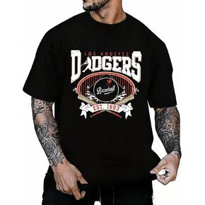 Baseball Shirts for Men Game Day Tee Baseball Fan Casual Short Sleeve T-Shirt for Men in Saudi Arabia