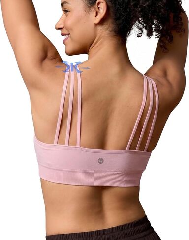 FITTIN Coverage Sports Bras for Large-Bust: Zero Spillage Comfort for Yoga Pilates - Stay-in-Place Fit - for Women A-D Cups in Saudi Arabia